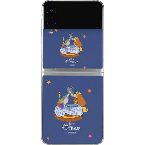Disney Lady & The Tramp Bella Notte Galaxy Z Flip3 5G Skin